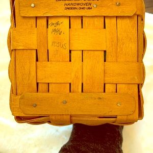 Longaberger Hostess Basket with Liner & Protector